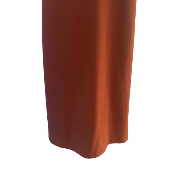 MADEWELL MWL Rust Orange Flex Sleeveless Women's Athletic Dress Size Small - Picture 5 of 7